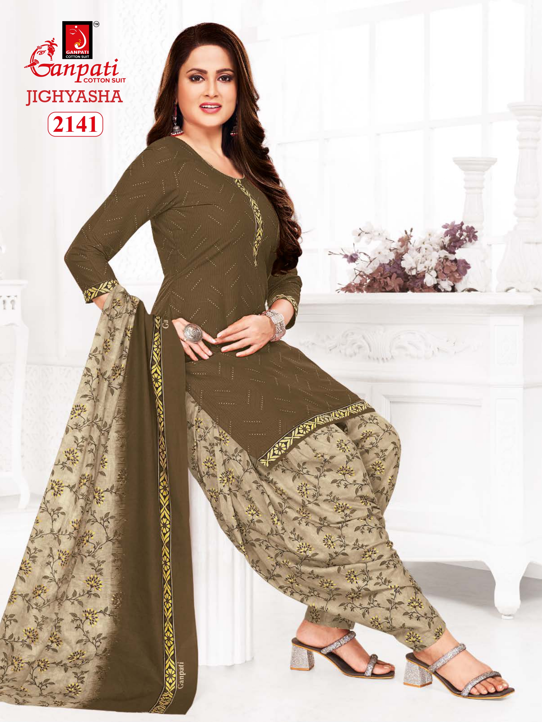 GANPATI JIGHYASHA VOL 21 PATIYALA SUITS