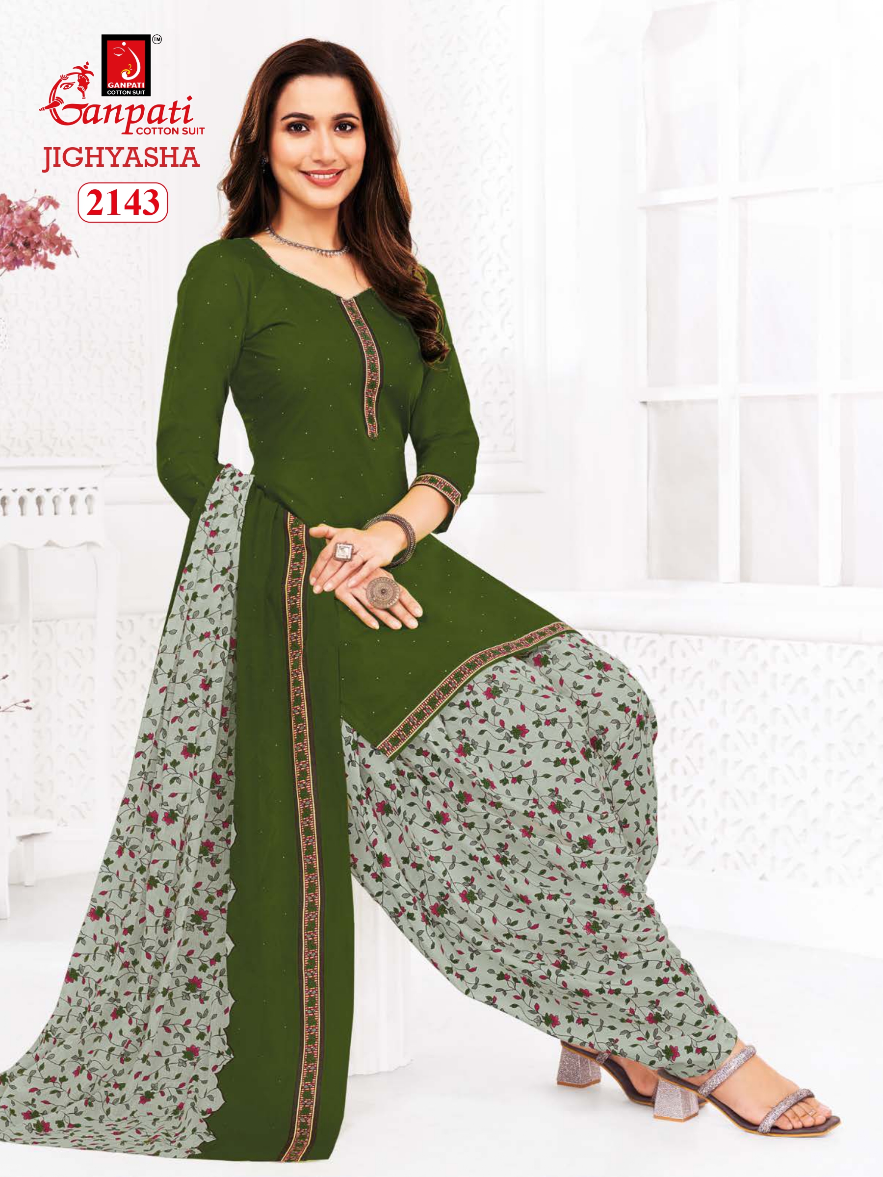 GANPATI JIGHYASHA VOL 21 PATIYALA SUITS