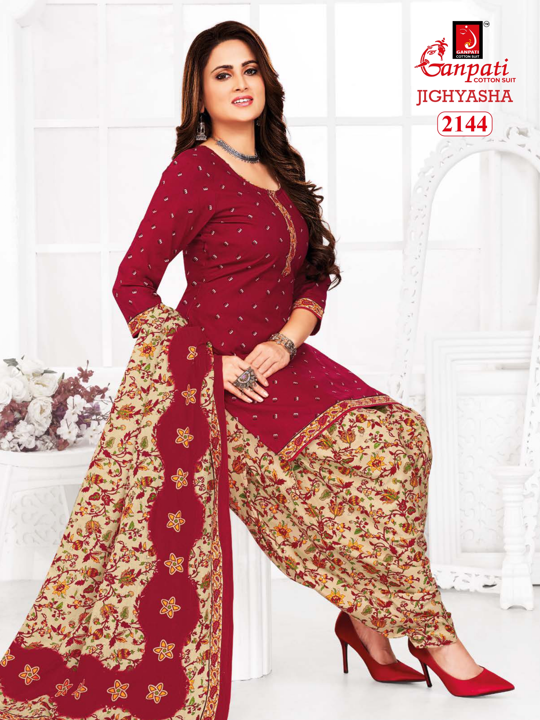 GANPATI JIGHYASHA VOL 21 PATIYALA SUITS