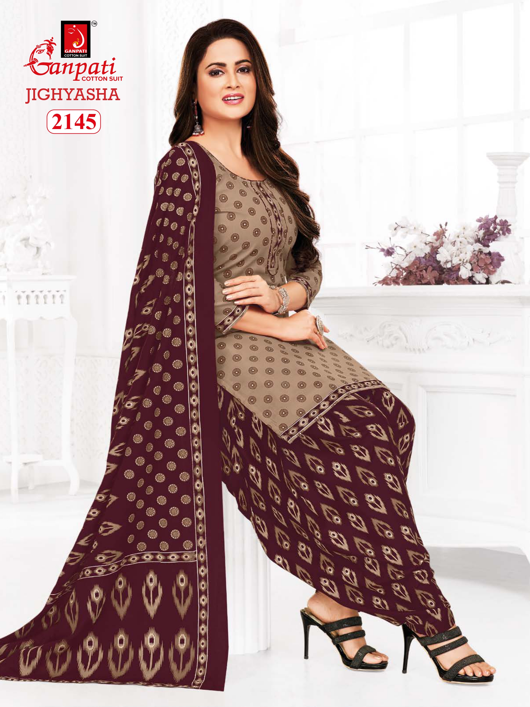 GANPATI JIGHYASHA VOL 21 PATIYALA SUITS