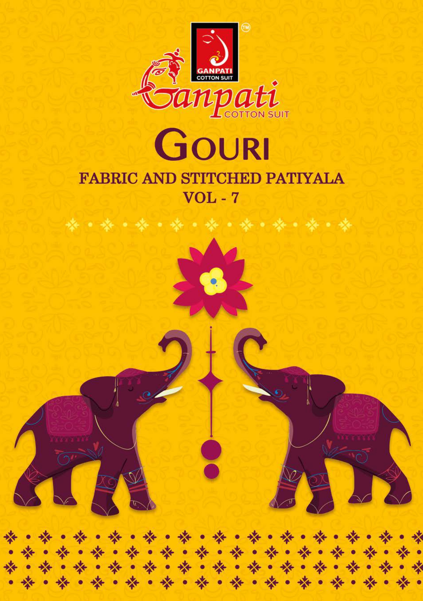 GANPATI GOURI VOL 7 PATIYALA SUITS