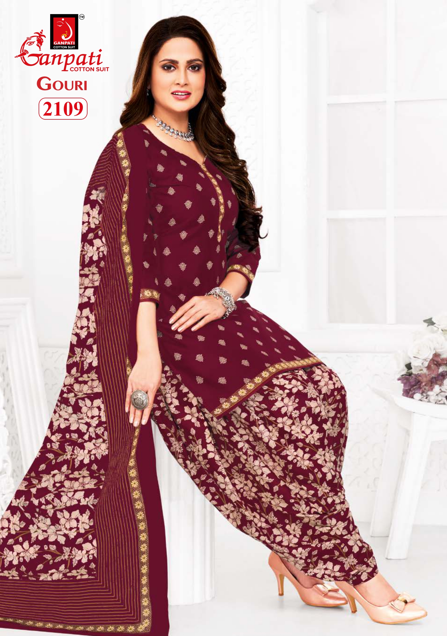 GANPATI GOURI VOL 7 PATIYALA SUITS