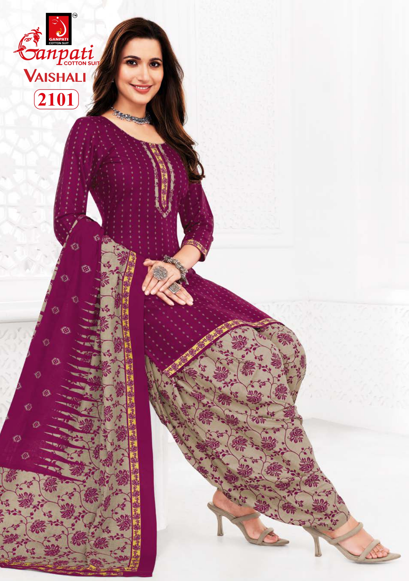GANPATI VAISHALI VOL 7 PATIYALA SUITS
