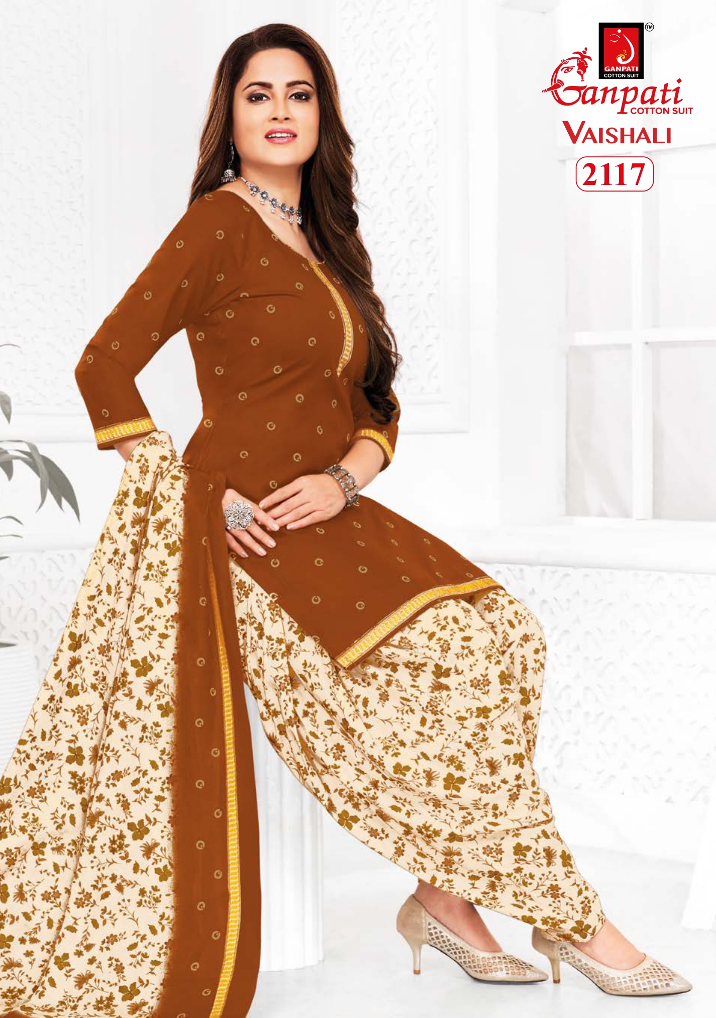 GANPATI VAISHALI VOL 7 PATIYALA SUITS