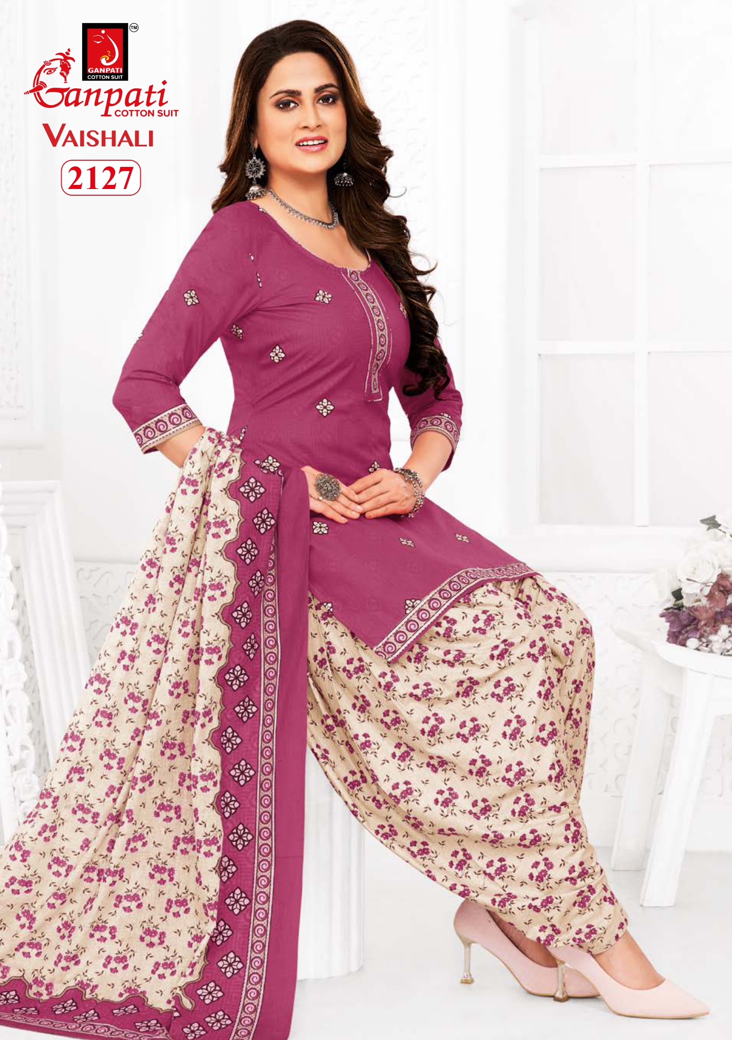 GANPATI VAISHALI VOL 7 PATIYALA SUITS