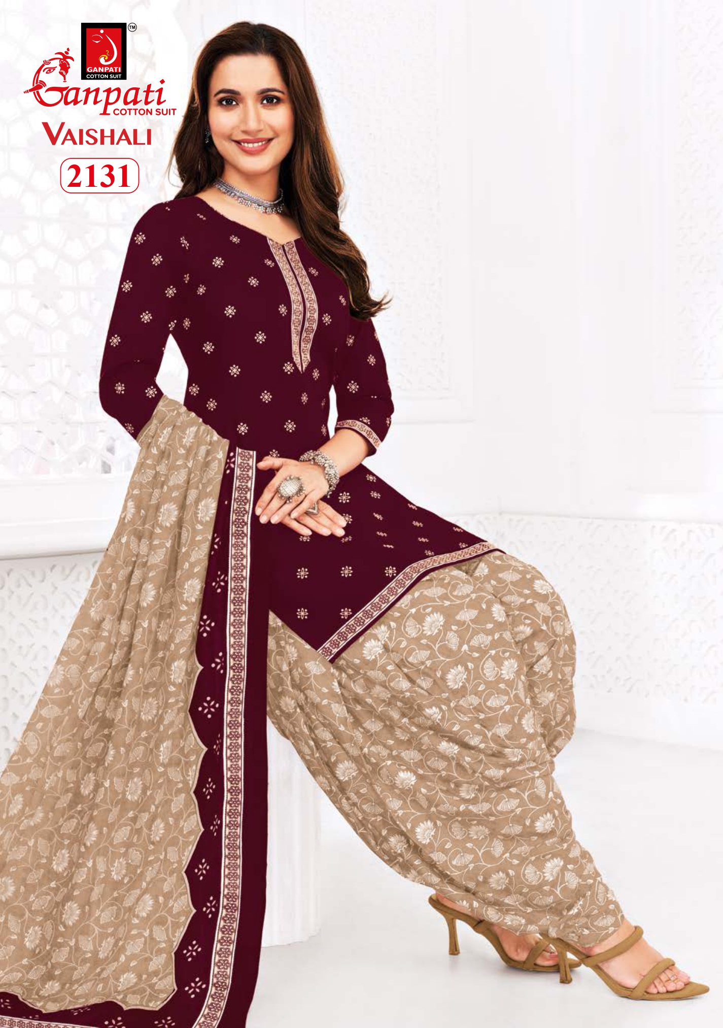 GANPATI VAISHALI VOL 7 PATIYALA SUITS