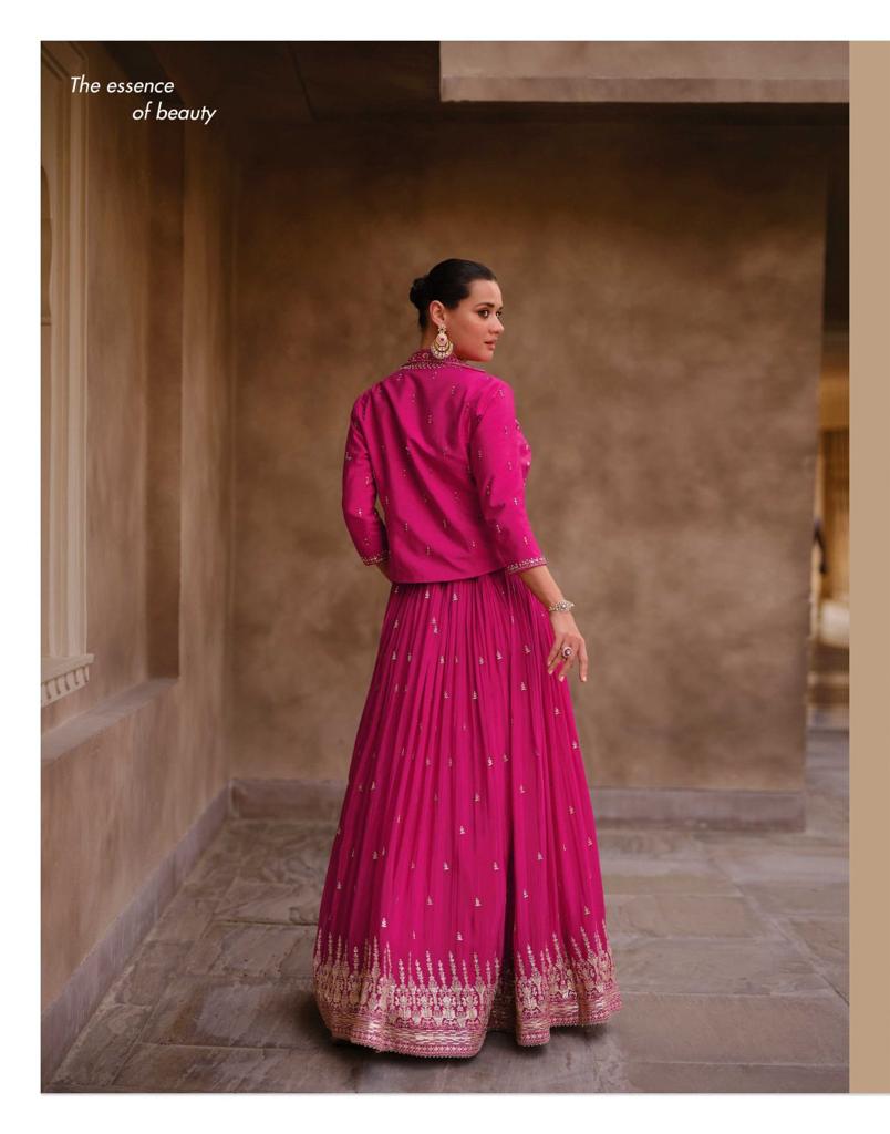SAYURI DESIGNER SIMRAN HEAVY INDO WESTERN SUITS 