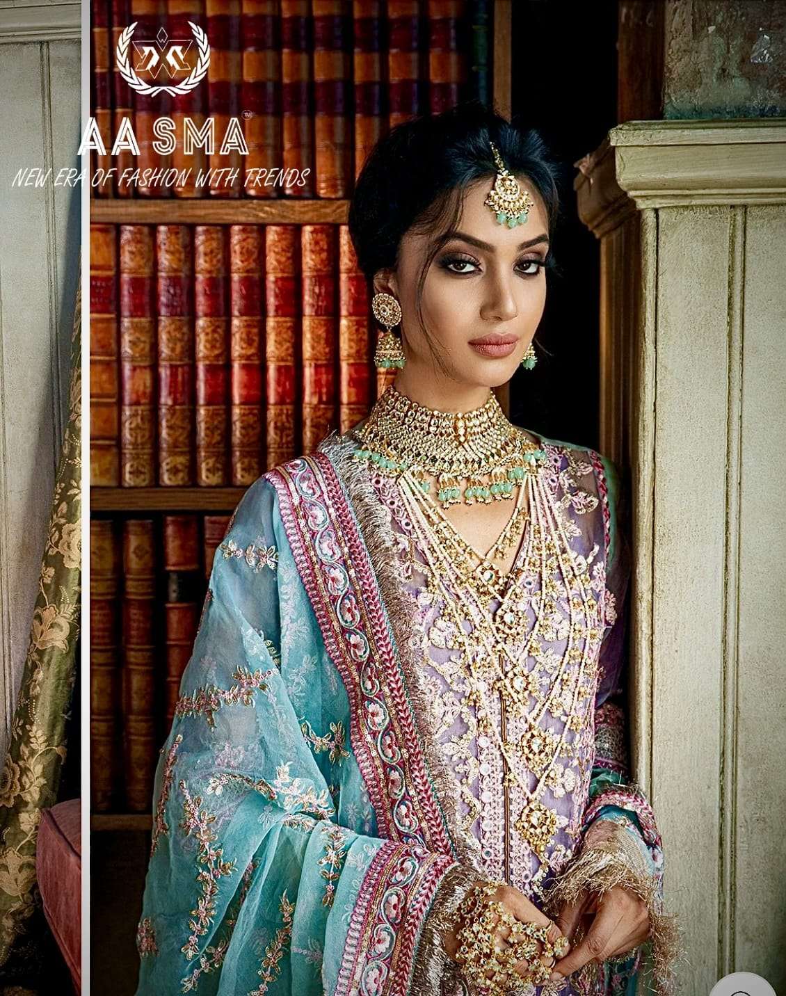 AASMA D NO 201 HEAVY DESIGNER SUIT