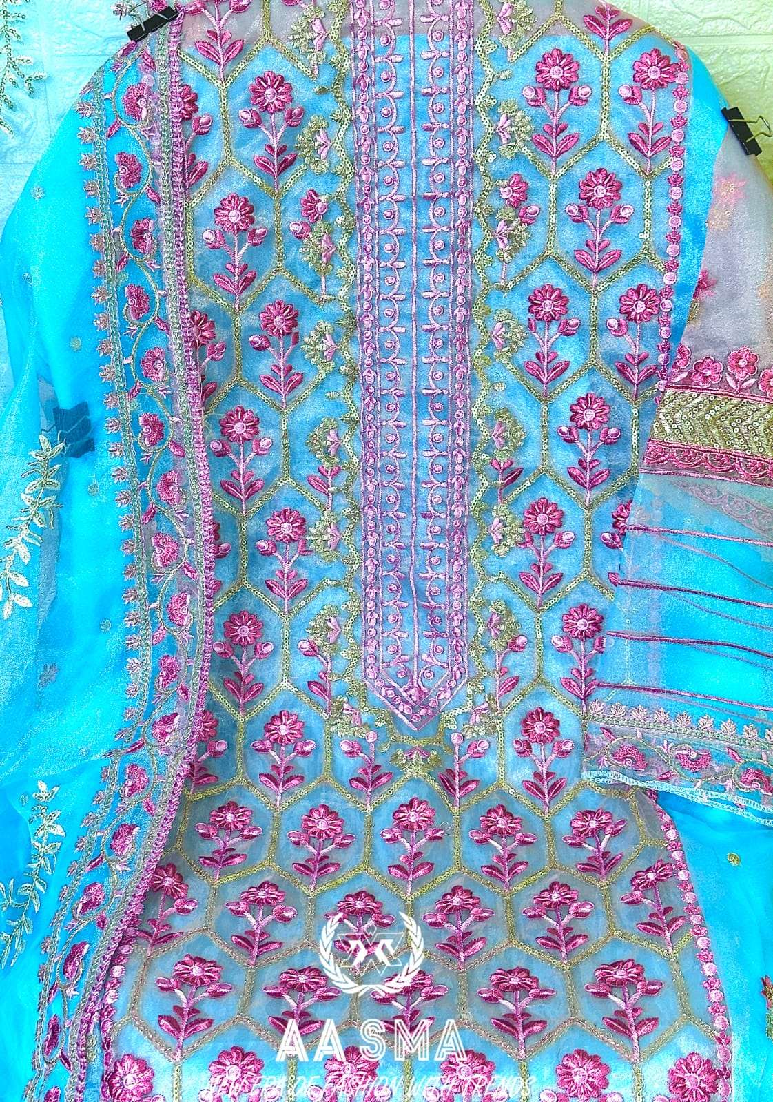 AASMA D NO 201 HEAVY DESIGNER SUIT