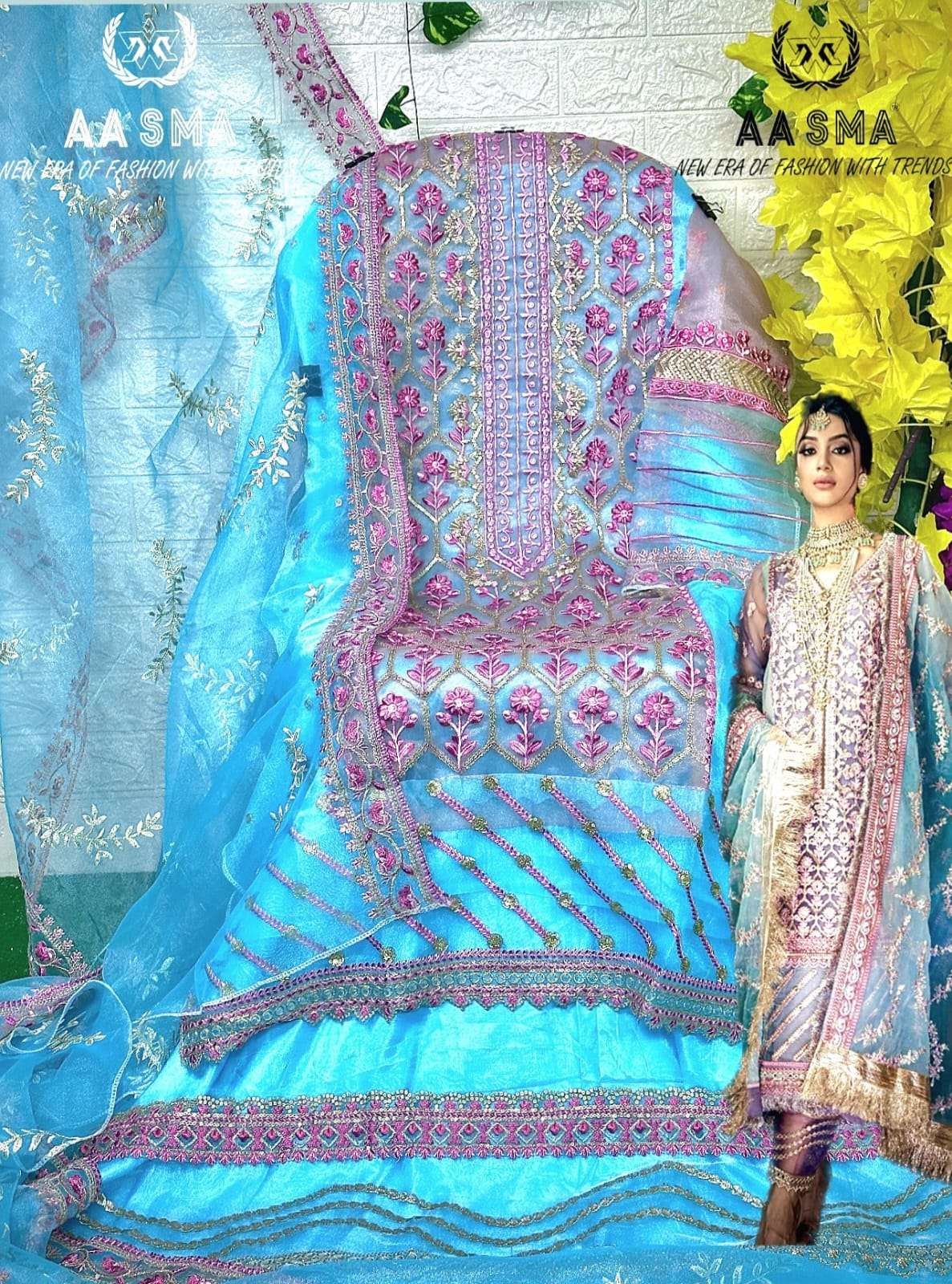 AASMA D NO 201 HEAVY DESIGNER SUIT