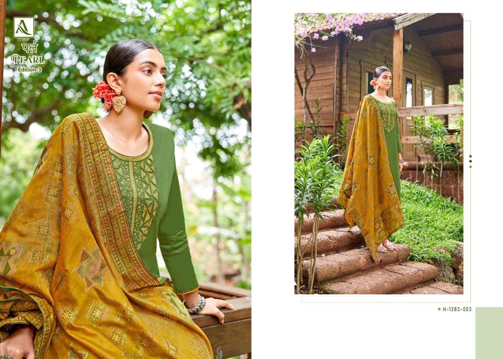ALOK SUITS PEARL EDITION VOL 3 COTTON EMBROIDERY SUITS