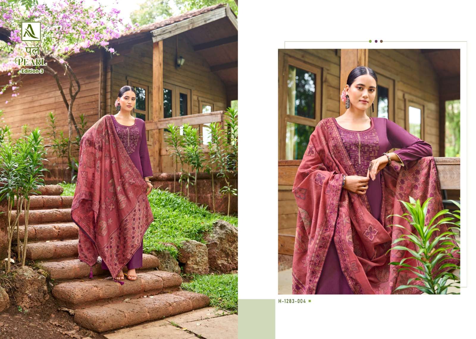 ALOK SUITS PEARL EDITION VOL 3 COTTON EMBROIDERY SUITS