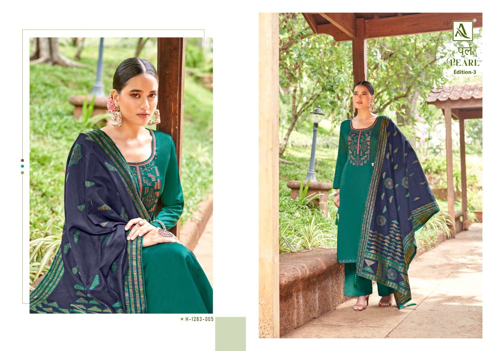 ALOK SUITS PEARL EDITION VOL 3 COTTON EMBROIDERY SUITS