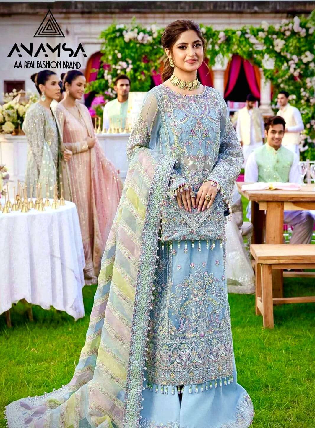 ANAMSA D NO 274 PAKISTANI SUIT