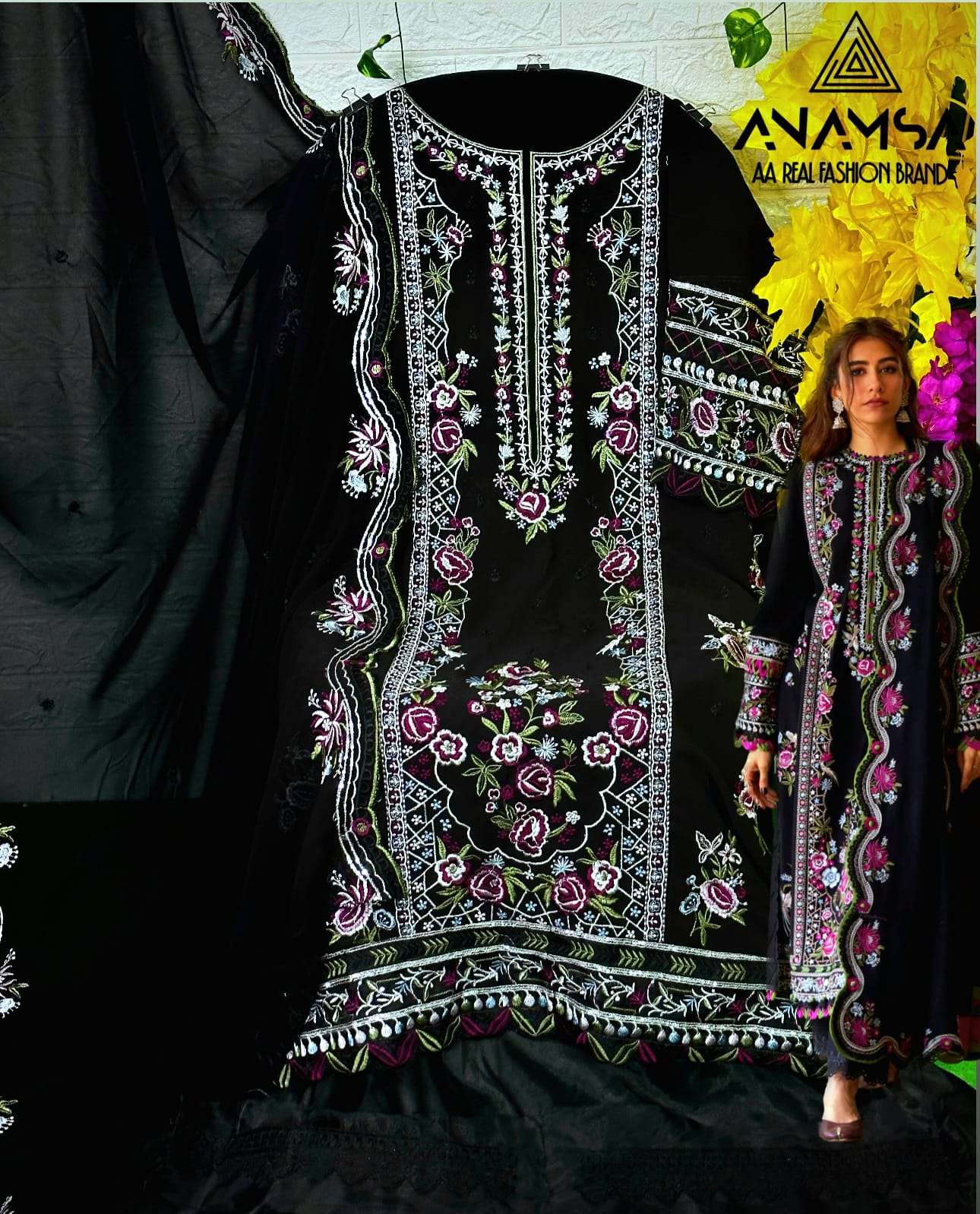 ANAMSA D NO 277 PAKISTANI SUIT