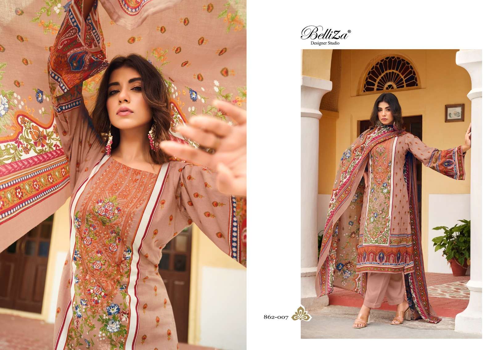 BELLIZA DESIGNER SUITS NAIRA VOL 25 SALWAR SUITS