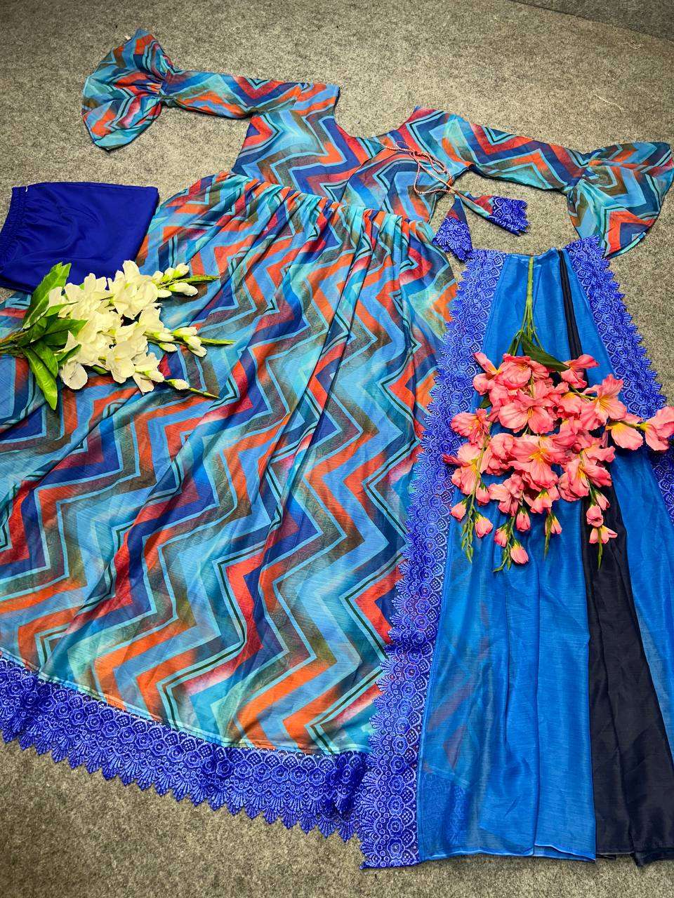 DC G33 ANARKALI KURTI SET