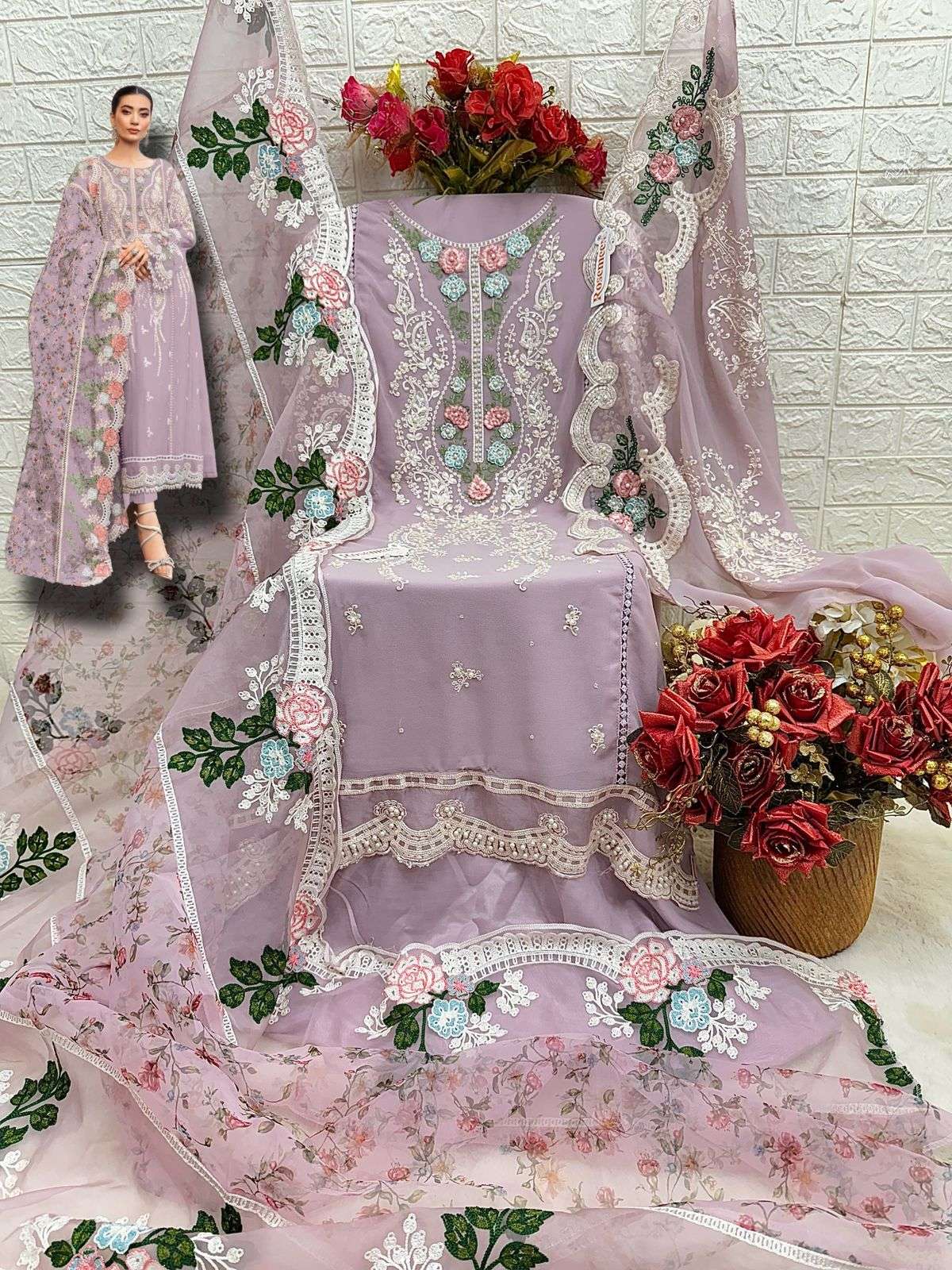 FEPIC ROSEMEEN 1645 PAKISTANI SUITS