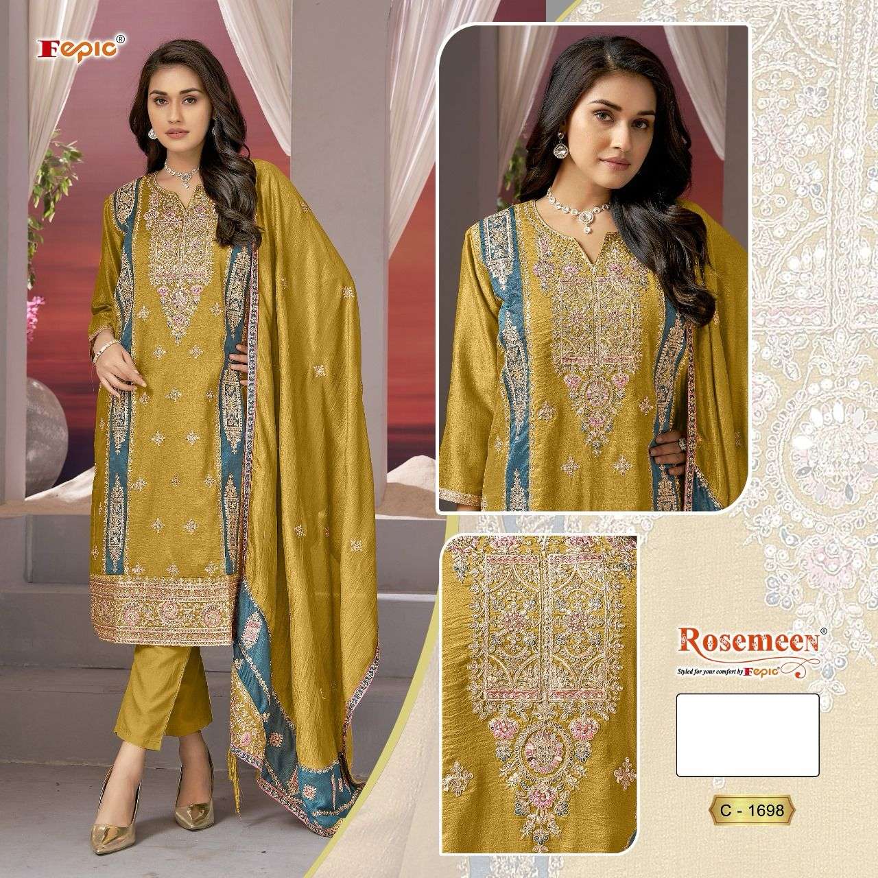 FEPIC ROSEMEEN C 1698 HEAVY DESIGNER SUITS