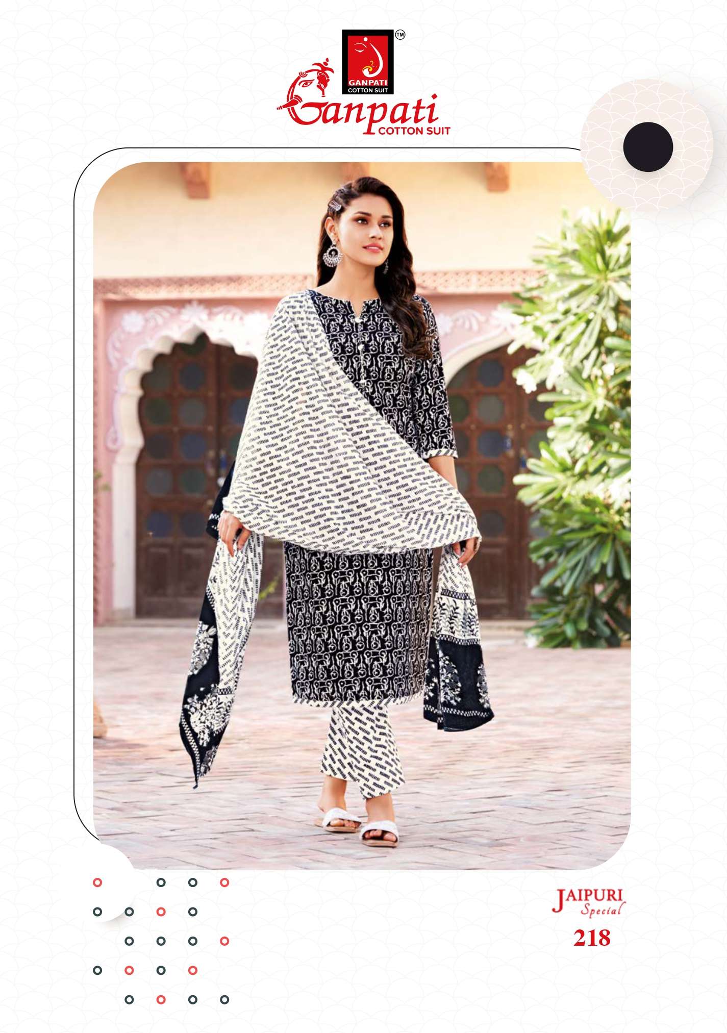 GANPATI JAIPURI SPECIAL VOL 8 COTTON SALWAR SUITS