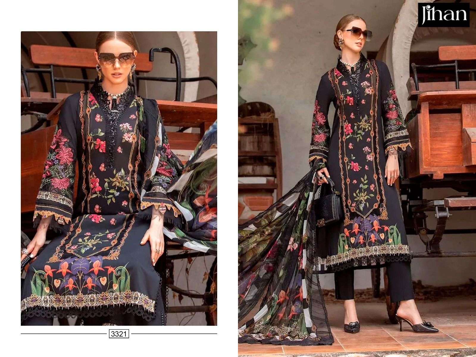 JIHAN D NO 3321 AND  3353 SALWAR KAMEEZ 