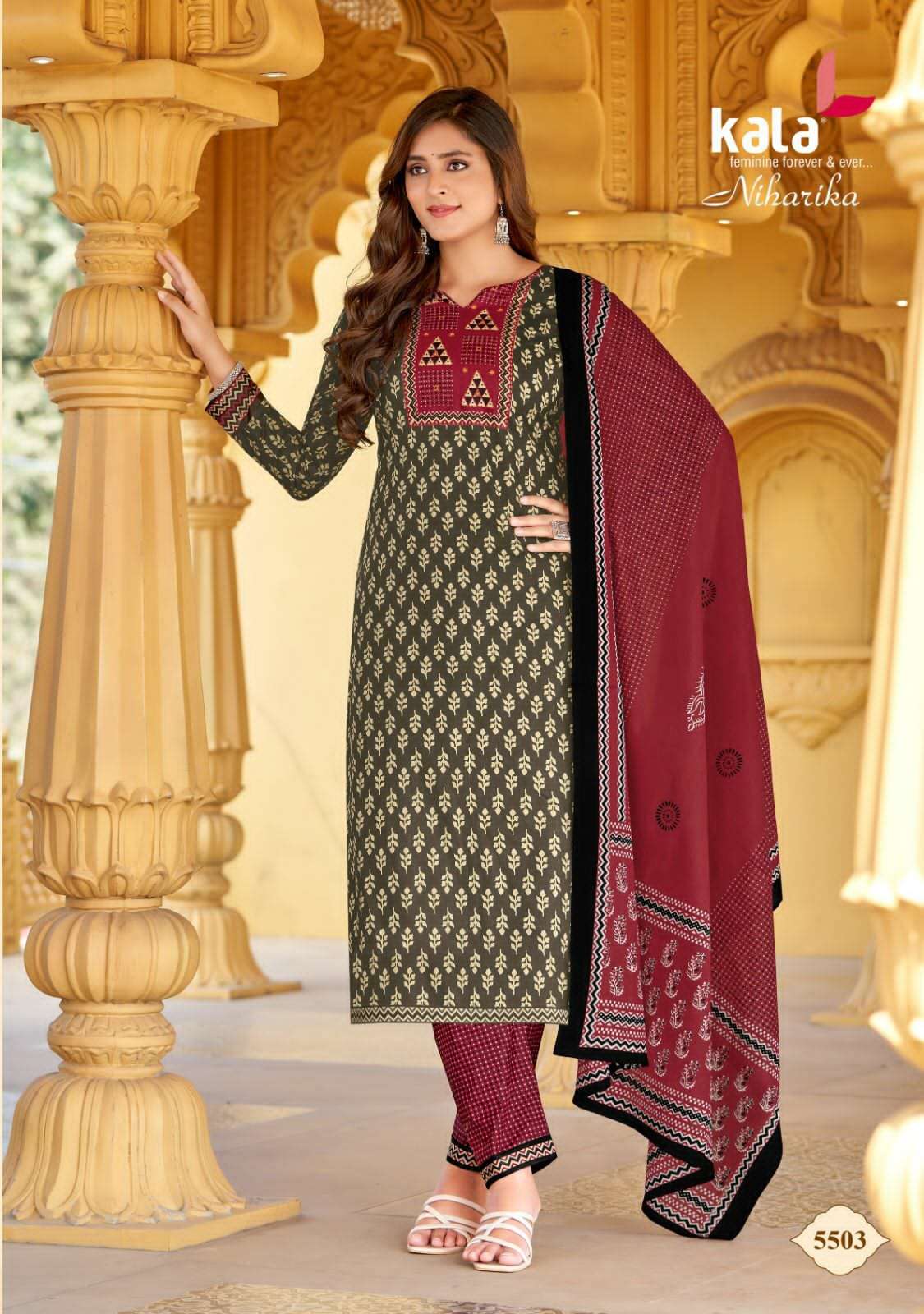 KALA FASHION NIHARIKA VOL 1  COTTON SUITS