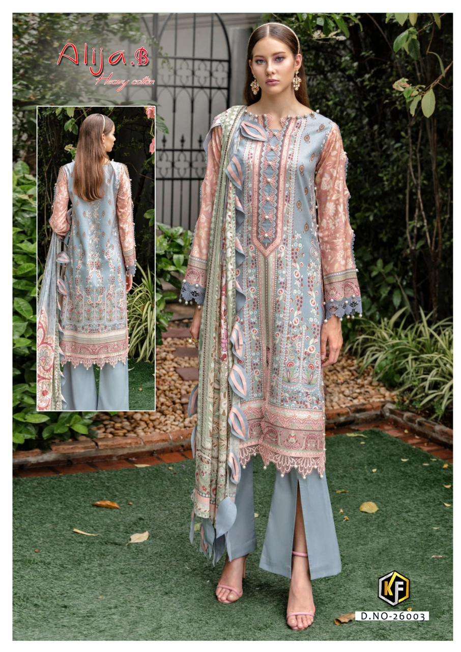 KEVAL FAB ALIJA  B VOL 26 COTTON SALWAR KAMEEZ