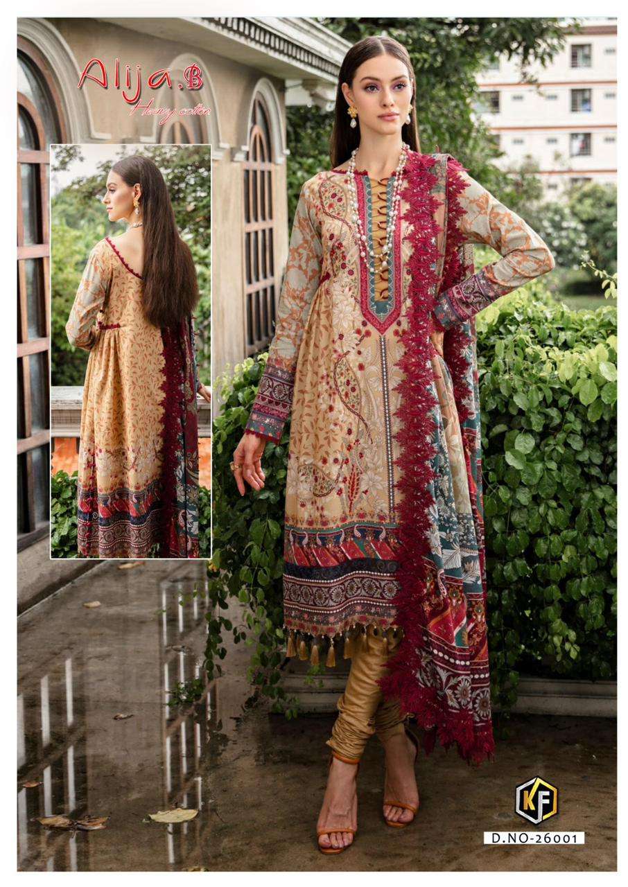 KEVAL FAB ALIJA  B VOL 26 COTTON SALWAR KAMEEZ