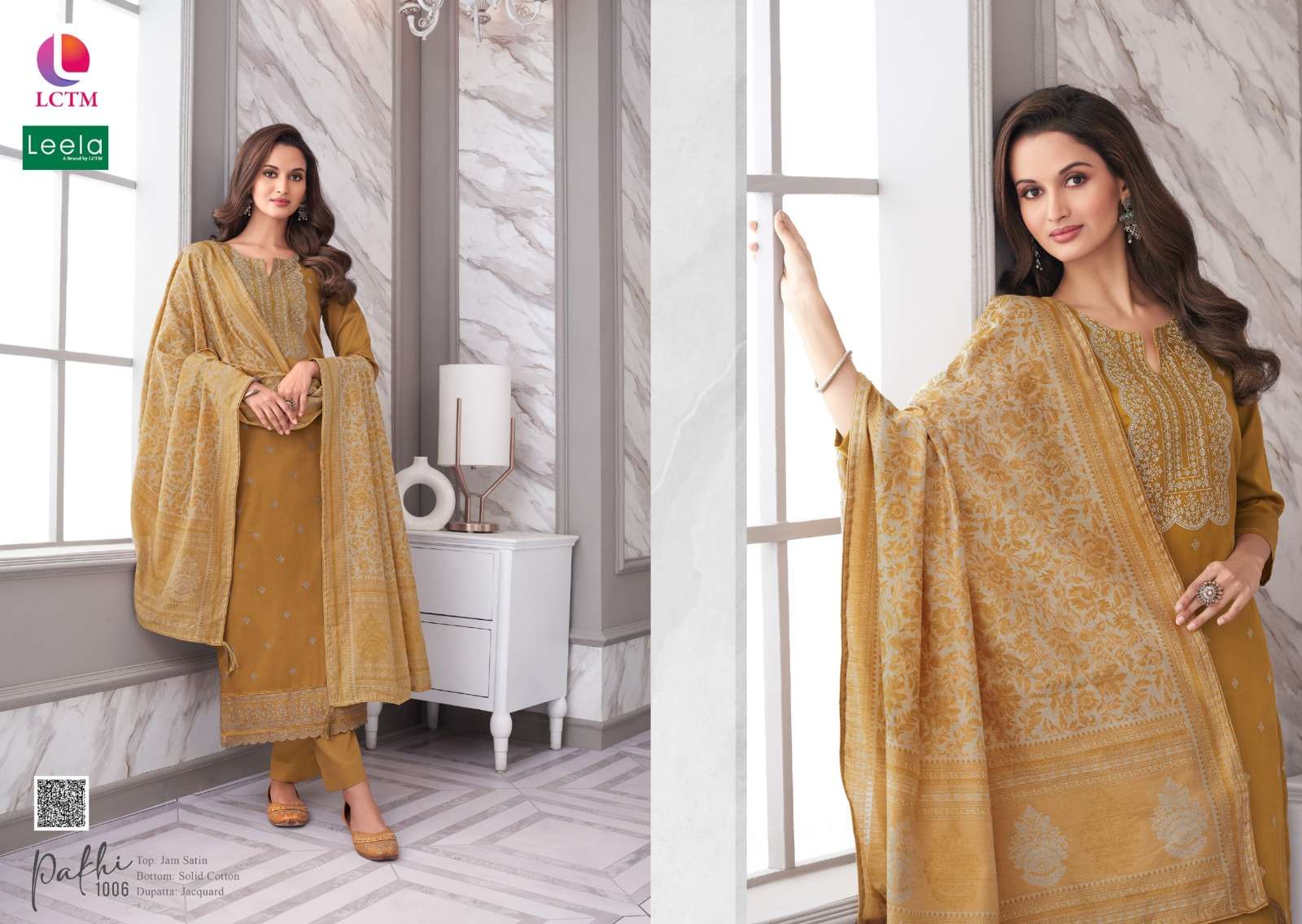 LEELA PAKHI DESIGNER JAM SATIN SUITS 