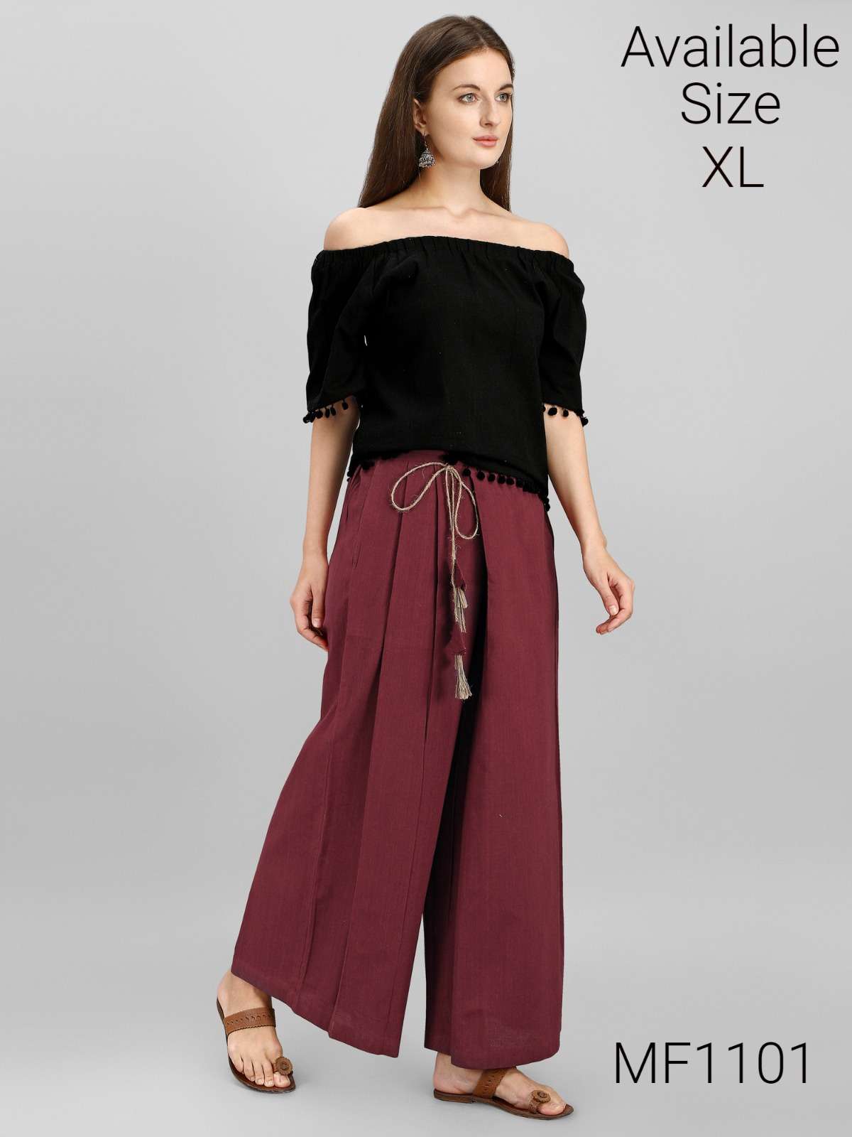 MESMORA KHADI PAIRS CAUSAL WEAR TOPS WITH PANTS