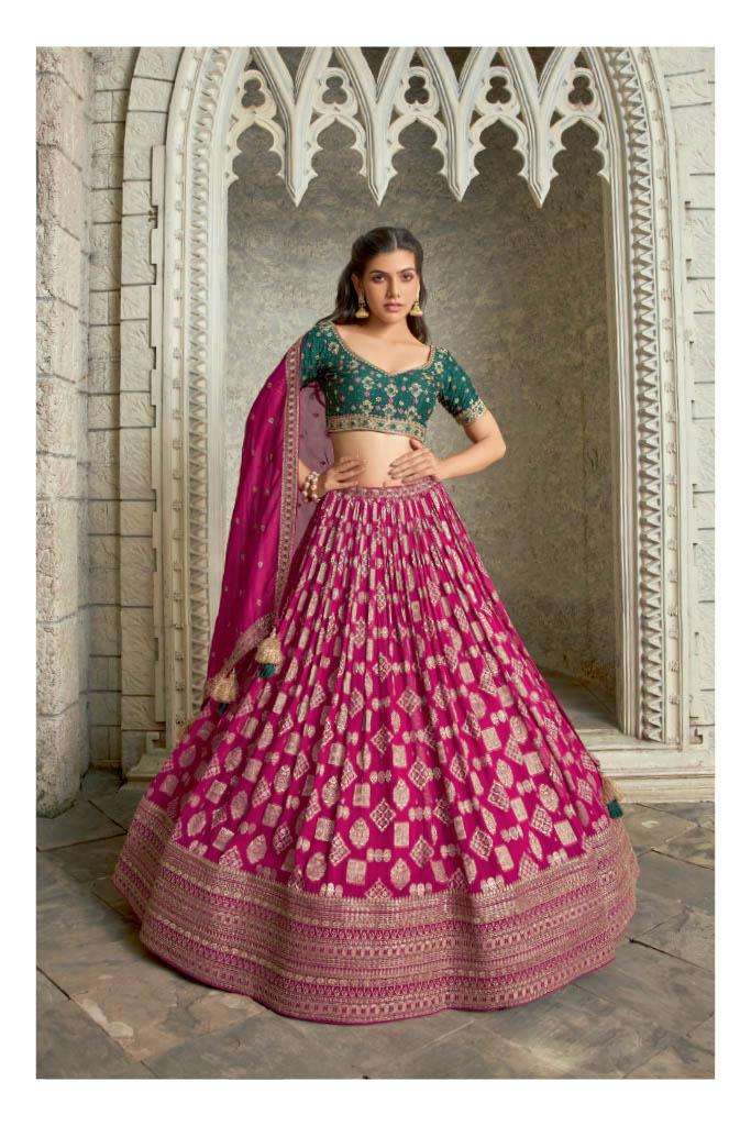 MF FUSSION  BRIDEL LEHENGA CHOLI 
