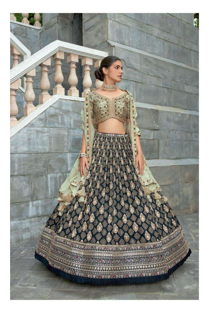 MF FUSSION  BRIDEL LEHENGA CHOLI 