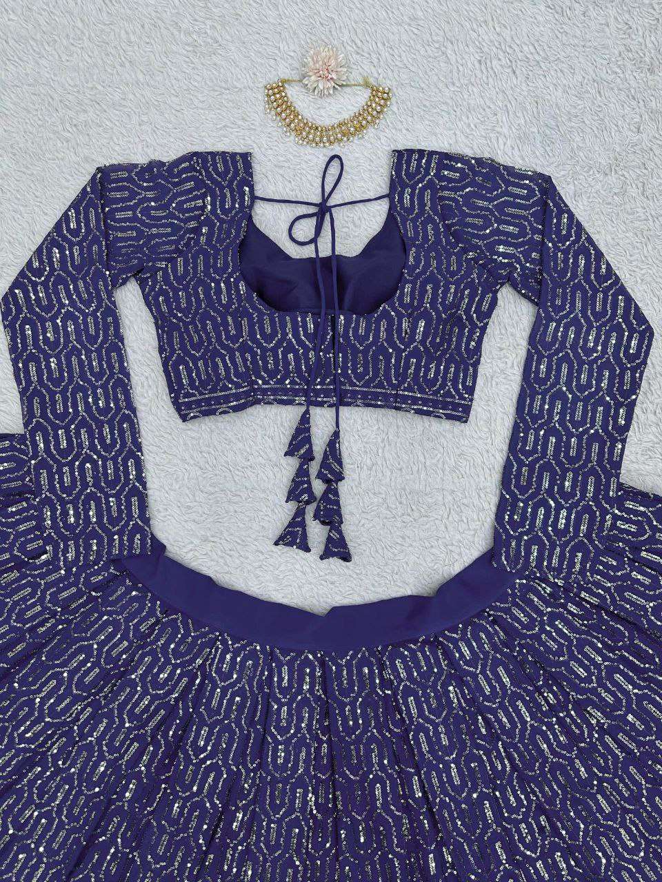 QRC 187 LEHENGA CHOLI 