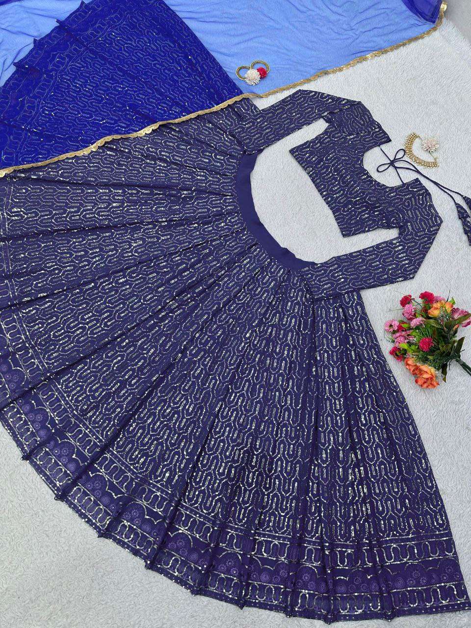 QRC 187 LEHENGA CHOLI 