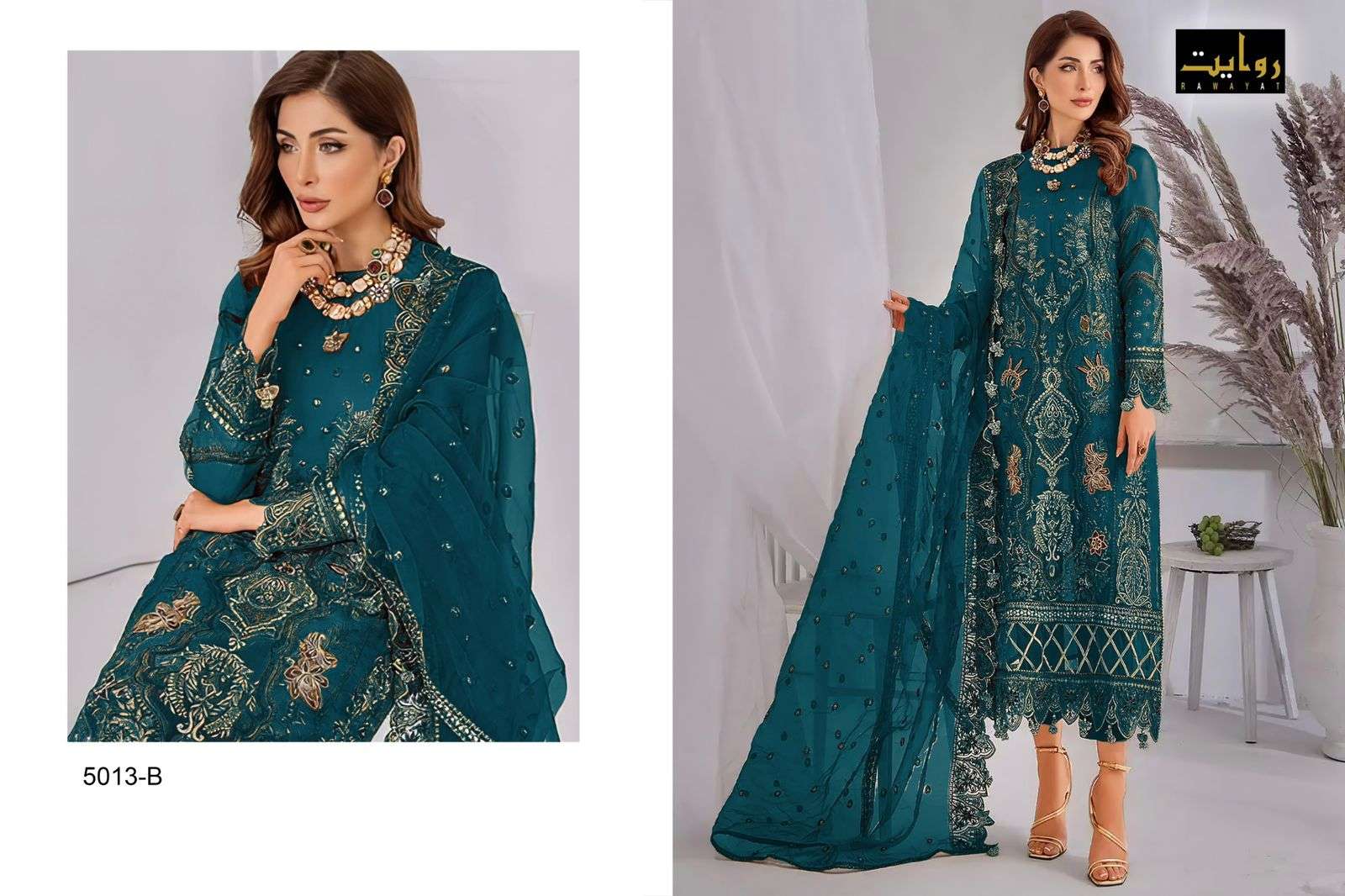 RAWAYAT FASHION MUSHQ COLORS VOL 11 PAKISTANI SUITS 