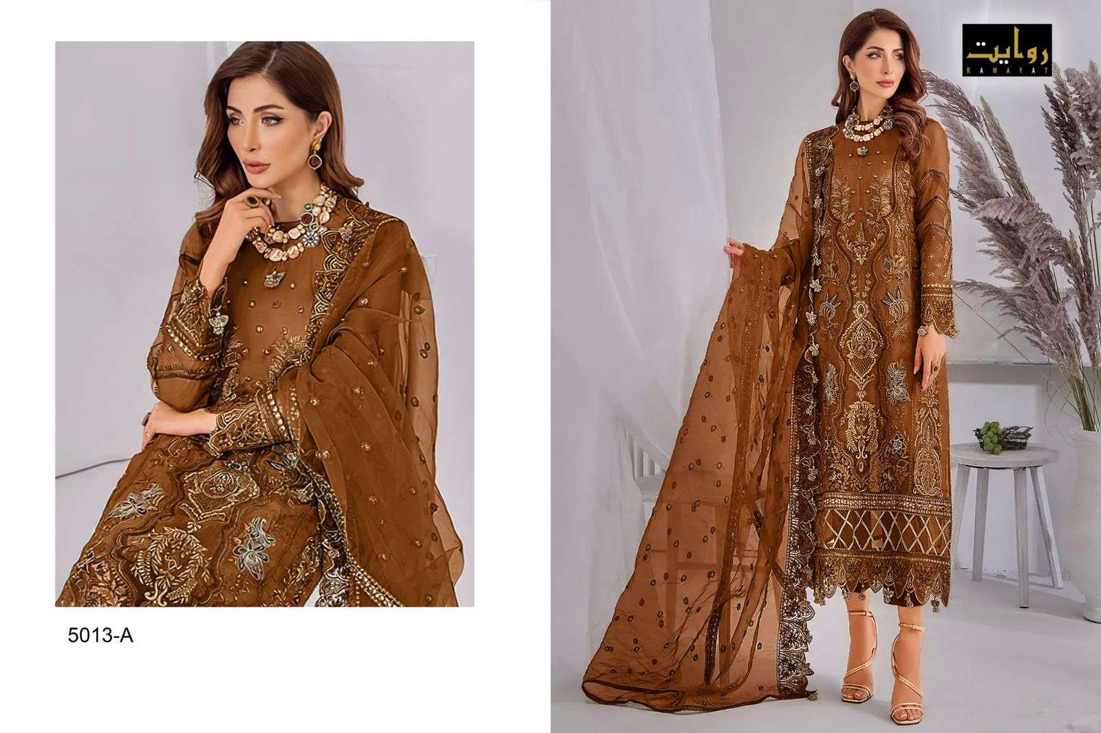 RAWAYAT FASHION MUSHQ COLORS VOL 11 PAKISTANI SUITS 