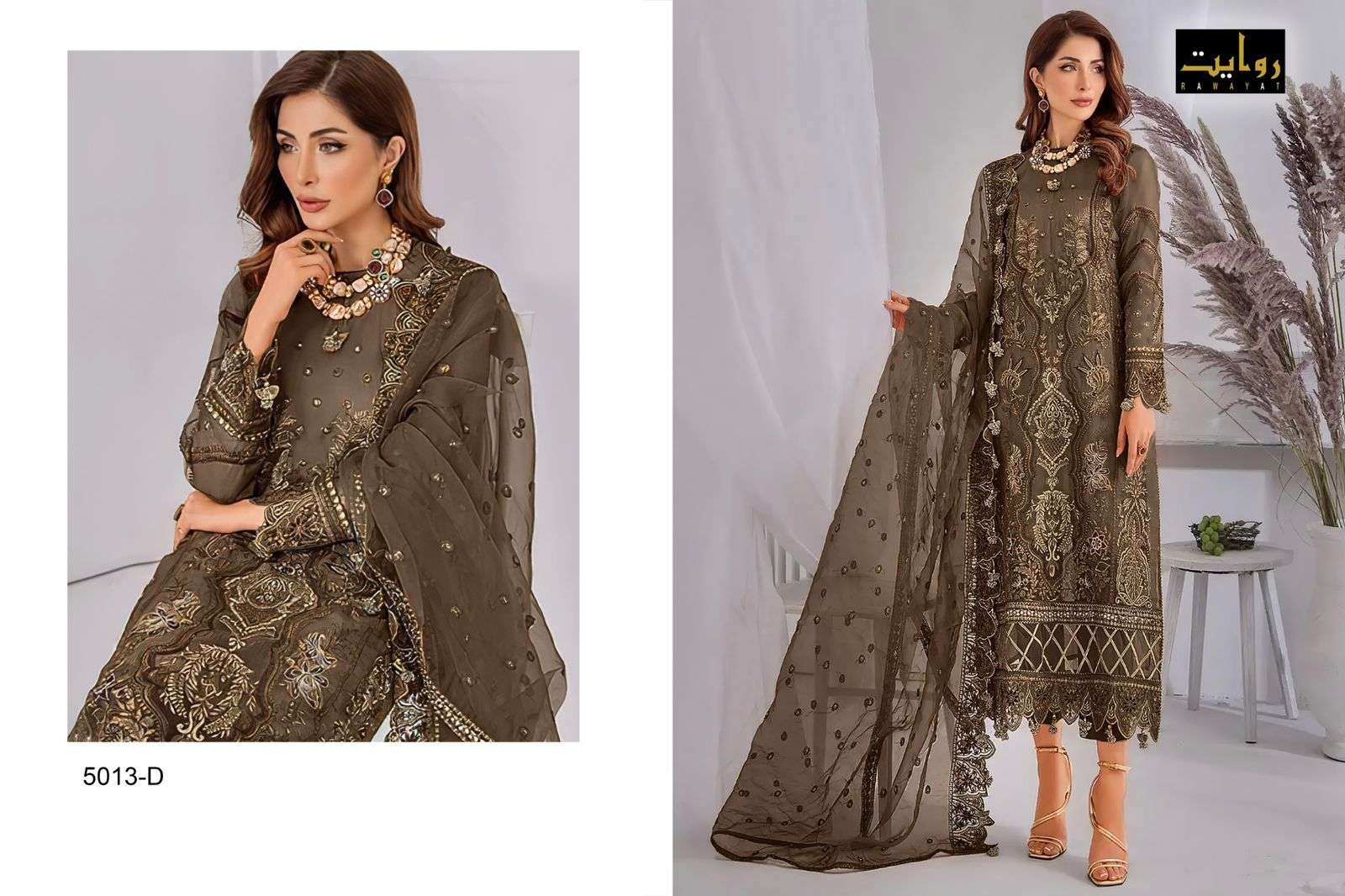 RAWAYAT FASHION MUSHQ COLORS VOL 11 PAKISTANI SUITS 