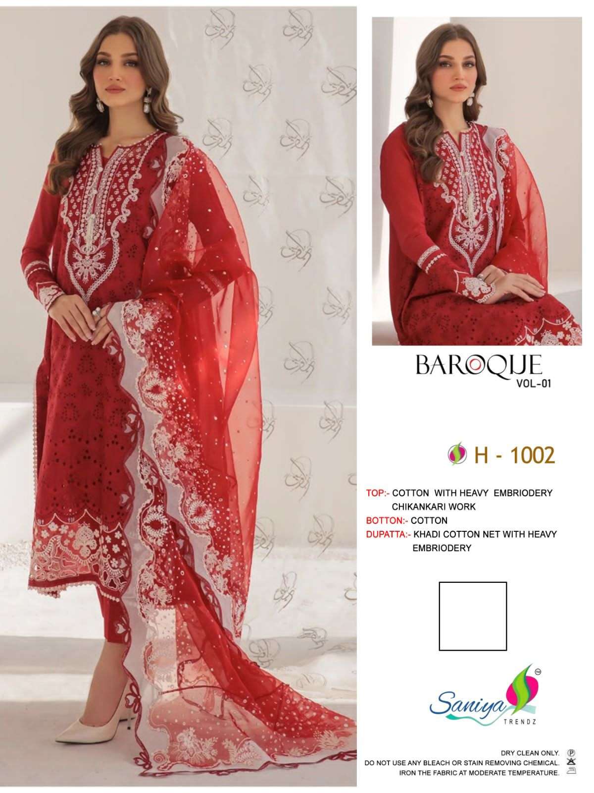 SANIYA TRENDZ D NO 1002 PARTY WEAR SUITS