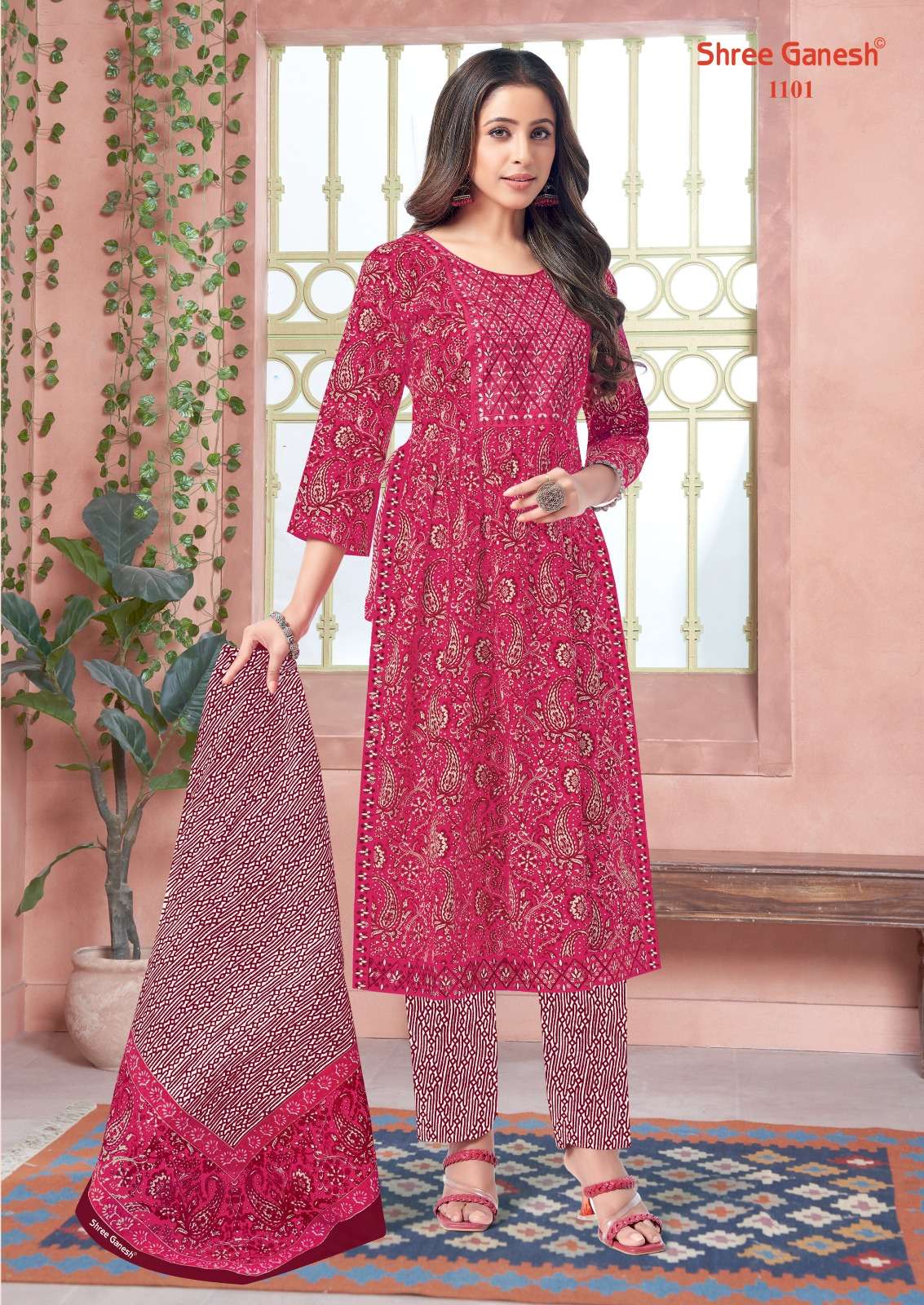  SHREE GANESH ZAARA VOL 1 KURTI COMBO SET 