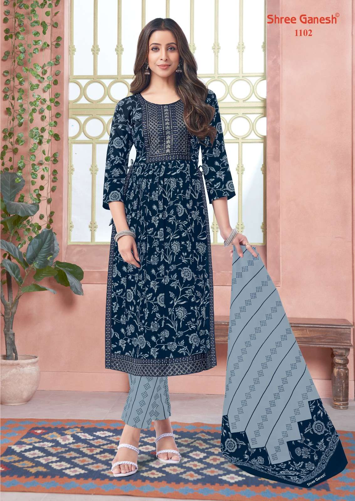  SHREE GANESH ZAARA VOL 1 KURTI COMBO SET 