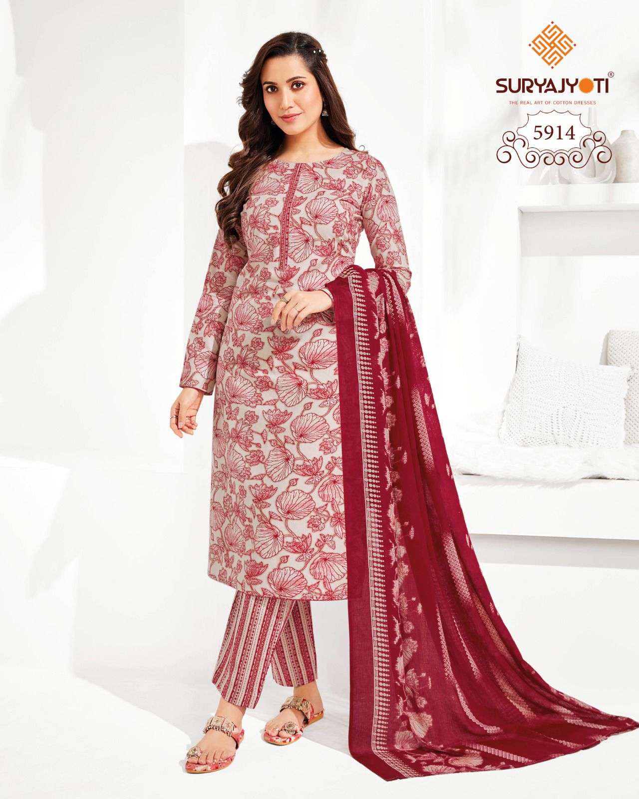 SURYAJYOTI TRENDY COTTON VOL 59  COTTON SUITS