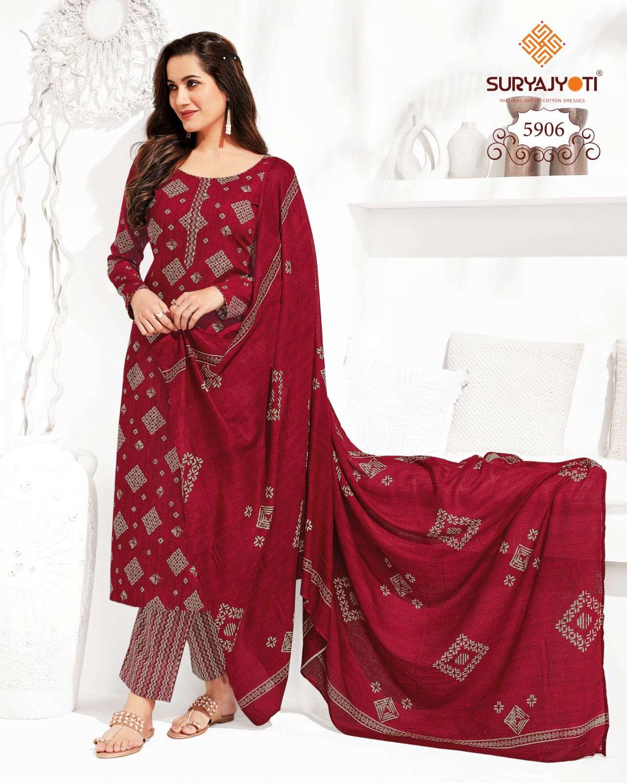 SURYAJYOTI TRENDY COTTON VOL 59  COTTON SUITS