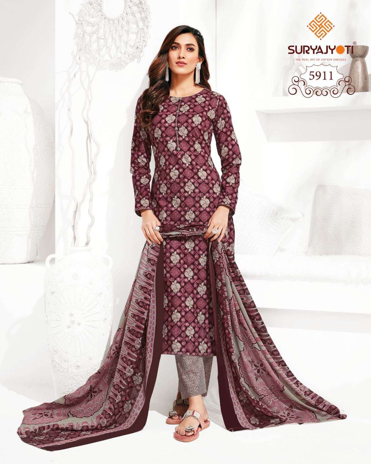 SURYAJYOTI TRENDY COTTON VOL 59  COTTON SUITS