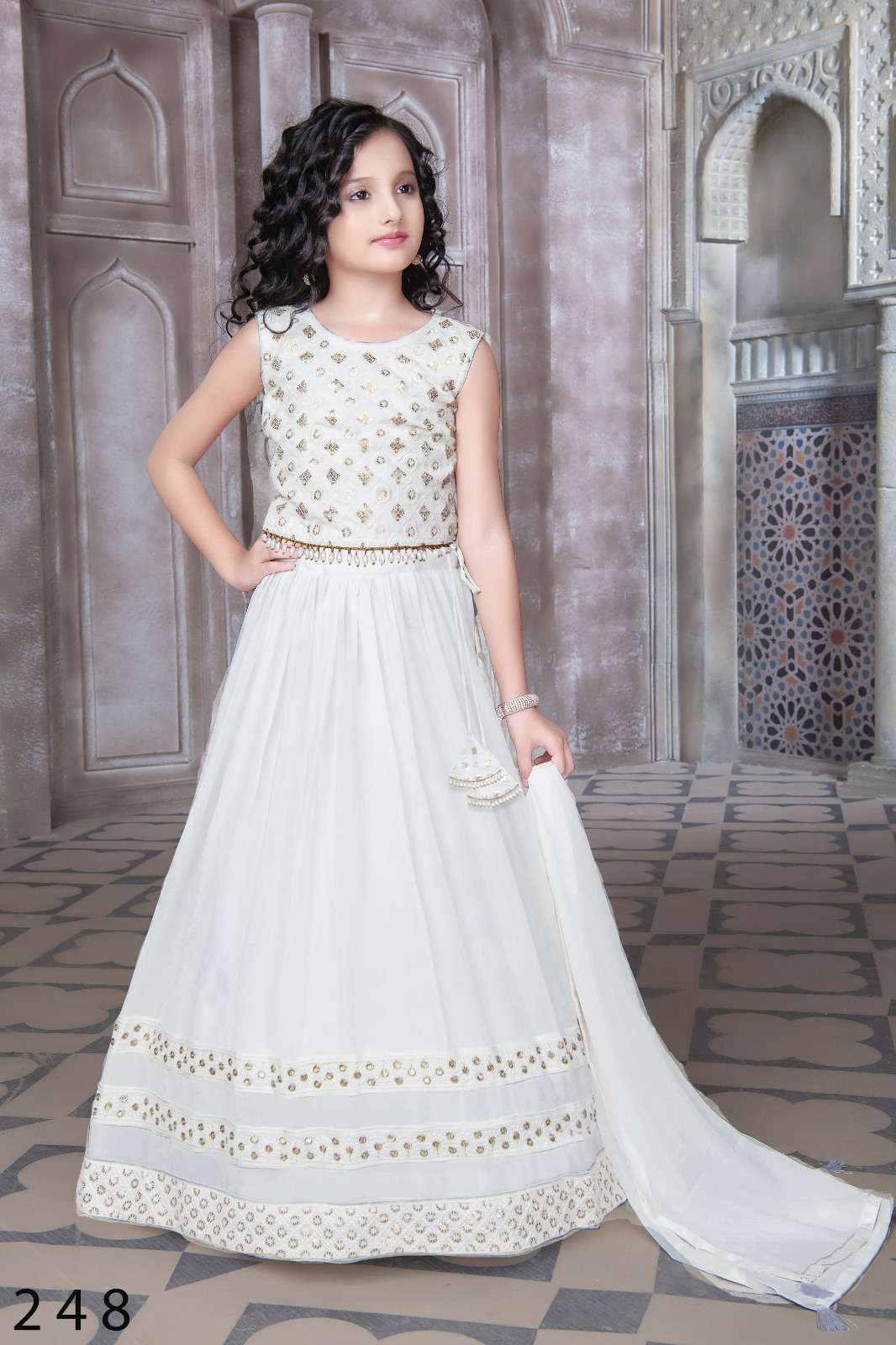 AARADHNA VOL 35 KIDS WEAR LEHENGA COLLECTION 