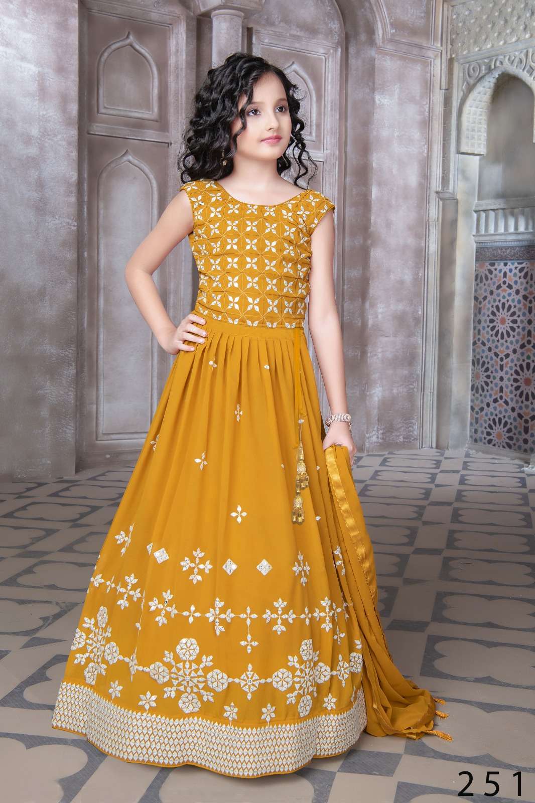 AARADHNA VOL 35 KIDS WEAR LEHENGA COLLECTION 