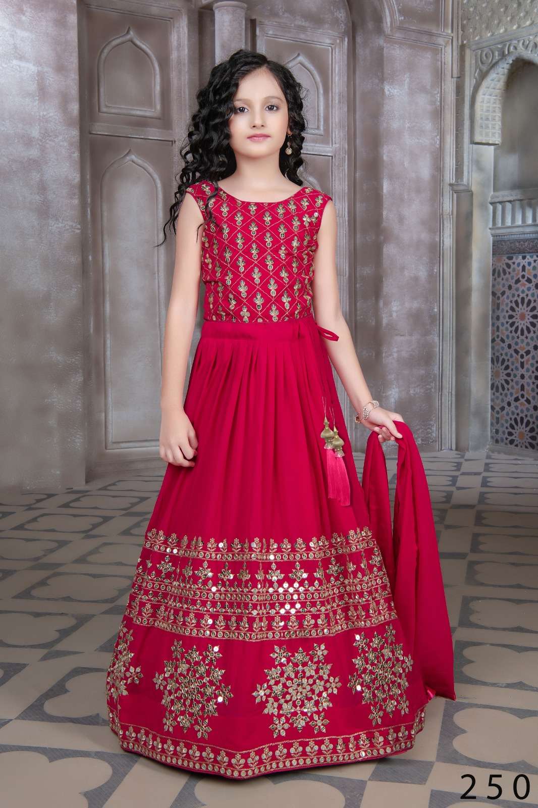 AARADHNA VOL 35 KIDS WEAR LEHENGA COLLECTION 