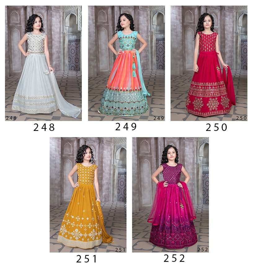 AARADHNA VOL 35 KIDS WEAR LEHENGA COLLECTION 