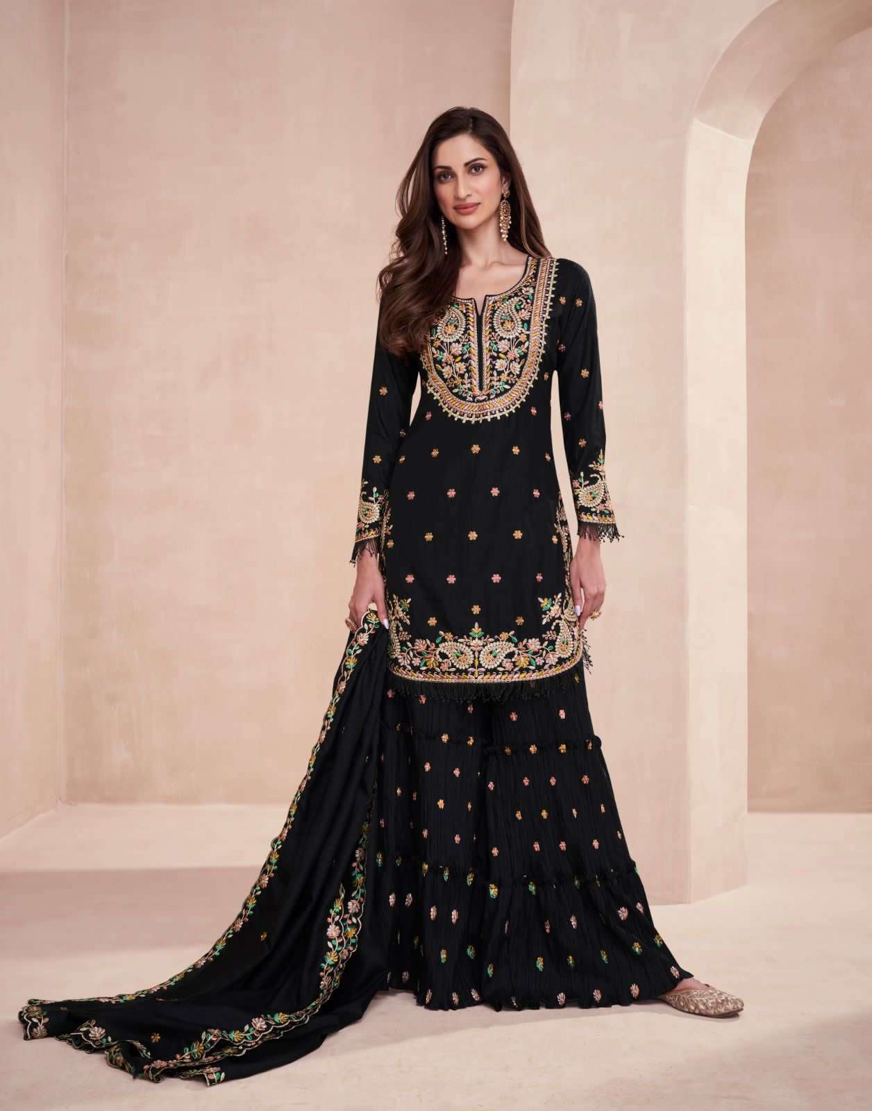 AASHIRWAD CREATION GULKAND BASANTI DESIGNER SUIT