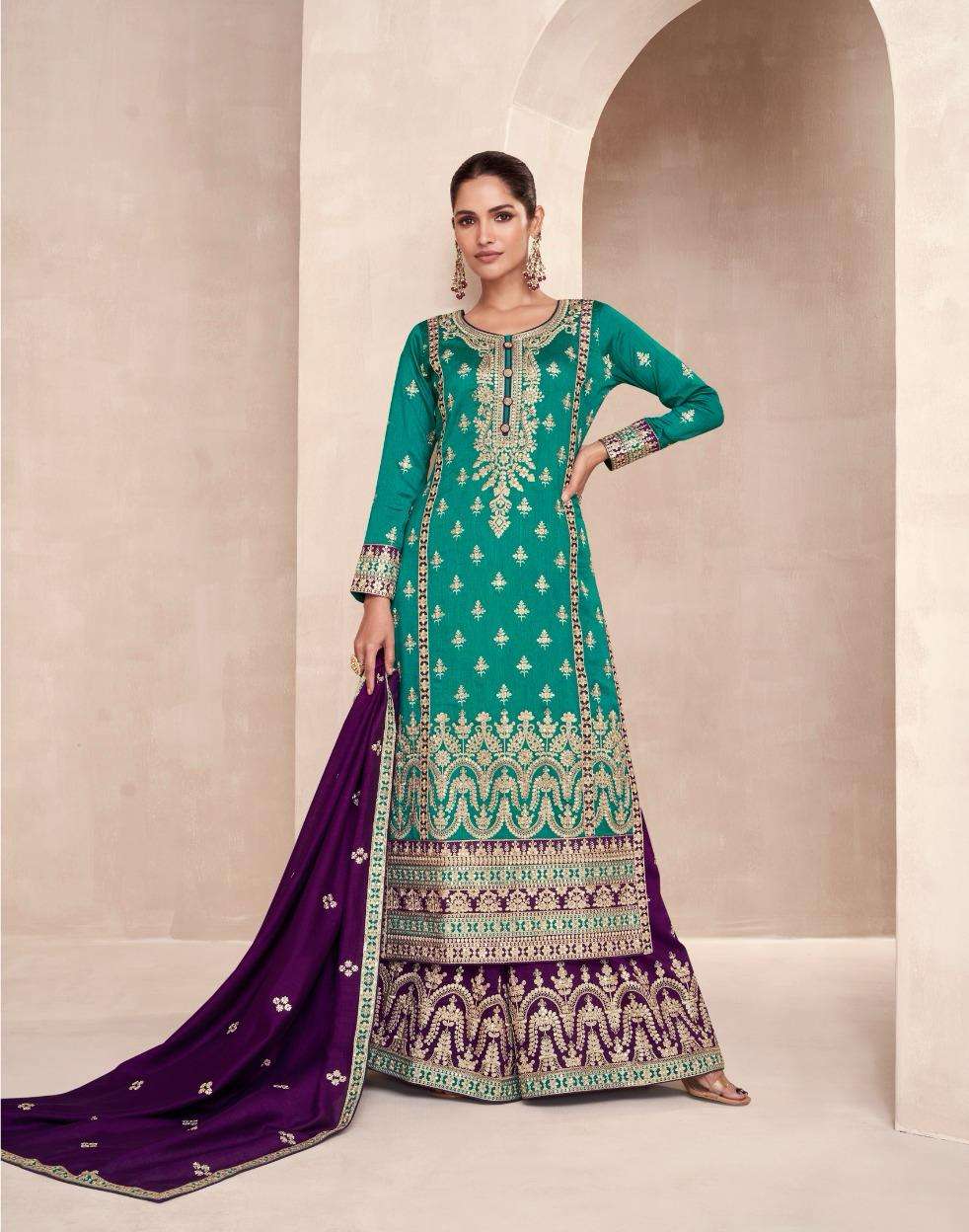 AASHIRWAD CREATION RAYANA HEAVY DESIGNER SUIT