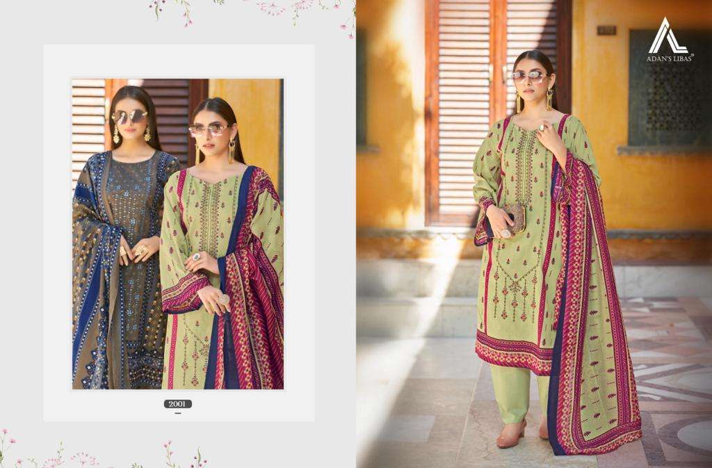 ADAN LIBAAS BIN SAEED VOL 2 COTTON DIGITAL PRINT SUIT